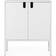 Tenzo Uno 2 Door White Storage Cabinet 76x89cm