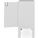 Tenzo Uno 2 Door White Storage Cabinet 76x89cm
