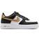 Nike Air Force 1 GS - Black/Black/White/Metallic Gold
