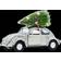 House Doctor Xmas Car Silver Christmas Tree Ornament