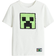 H&M Minecraft T-shirt Med Vändbara Paljetter - Vit/Minecraft