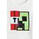 H&M Minecraft T-shirt Med Vändbara Paljetter - Vit/Minecraft