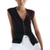 H&M Interlock Waistcoat - Burgundy