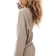 H&M Rib-Knit Jumper - Light Beige Marl