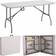 Gr8 Garden New Compact Foldable 6ft Heavy Duty Camping Trestle - White