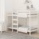 vidaXL 3139845 White Køjeseng 80.5 x195.5cm