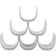 Alessi Noè White Wine Rack 34.5x27cm