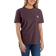 Carhartt Women's Loose Fit Heavyweight Short-Sleeve Pocket T-shirt - Blackberry Heather