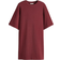 H&M Cotton T-shirt Dress - Burgundy