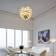 Louis Poulsen Ph Artichoke Brass/White Pendant Lamp ∅ 60cm