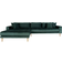 House Nordic Lido Velvet Dark Green Sofa 290cm 4 Seater