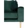 House Nordic Lido Velvet Dark Green Sofa 290cm 4 Seater