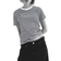 H&M Cotton T-shirt - Black/White Striped