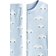 H&M Patterned Jersey Pyjamas - Light Blue/Cars (1230478016)