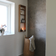 We Do Wood Foursquare Smoked Oak Wall Shelf 32cm