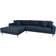 House Nordic Lido Dark Blue Sofa 290cm 4 Seater