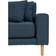 House Nordic Lido Dark Blue Sofa 290cm 4 Seater
