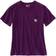 Carhartt Pocket S S T-Shirt Eggplant