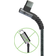 Goobay USB-A laddkabel 60W vinklad kontakt meter 2m