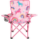 OHS Kids Foldable Unicorn Print Camping Chair - Pink