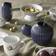 Kähler Hammershøi Indigo Candle Holder 6.5cm