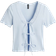 H&M Tie Front Top - Light Blue