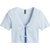 H&M Tie Front Top - Light Blue