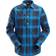 Snickers 8522 AllRoundWork Insulated Work Shirt - True Blue/Navy