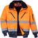 Portwest Hi-Vis 3-in-1 Contrast Pilot Jacket - Orange/Navy