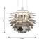 Louis Poulsen Ph Artichoke Bluetooth Stainless Steel/White Pendant Lamp ∅ 60cm