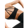 H&M Light Support Sports bra with SoftMove - Black