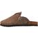 Name It Kid's Faux Suede Mules - Taupe Gray