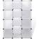 vidaXL Modular Garderob 109x143cm