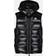 Moncler Bormes Hooded Down Gilet - Black