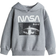 H&M Printed Hoodie - Grey Melange/Nasa (1245286008)