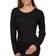 Trofé Bamboo Sweater Women - Black