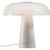 DFTP Glossy Opal White Table Lamp 32cm