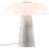 DFTP Glossy Opal White Table Lamp 32cm