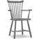 Stolab Lilla Åland Dark Grey Carver Chair 88cm