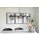 Aneta Molekyl Smoke Grey Pendant Lamp 85cm