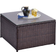 Ebern Designs 4 seat - Brown Outdoor Lounge Set, 1 Table incl. 1 Sofas