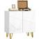 Homcom Storage Cabinet With Adjustable Shelf Sideboard