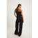 NA-KD Loose Low Waist Long Jeans - Sort
