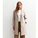 New Look Mink Unlined Tailored Coat - Neutral