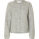 Selected Femme Lulu New Knit Cardigan Noos Dam Stickade Tröja - Grå