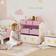 Aiyaplay 3-Tier Kids Storage Shelf Pink