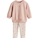 H&M 2-Delat Set Med Sweatshirt Och Leggings - Dimrosa/Äpplen