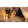 Uyuni Piller Smooth Nordic White LED Candle 15.2cm