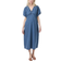 Neo Noir Illana Denim Dress - Blue