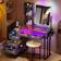 Brayden Studio Table with Mirror Grey/Black Dressing Table 40x80cm